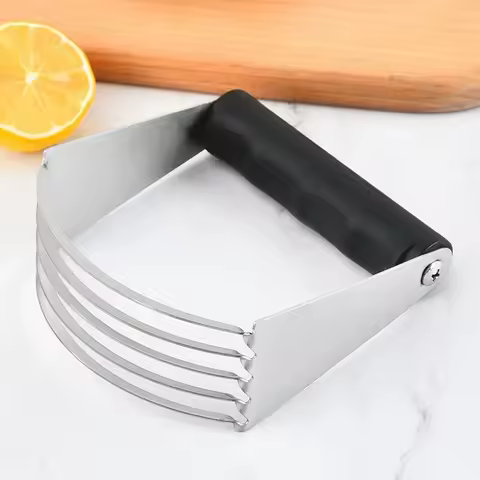Multi-Purpose Dough Blender Mixer Cream Flour Mixer Scutters Flour Cutters Stainless Steel Powder Be