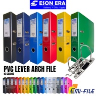 EMI A4 PVC Hard Cover Colour Lever Arch File 3inch 75mm 875-A4 Ring File