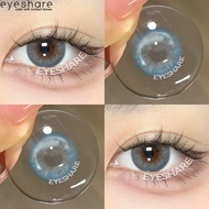 eyeshare 2PCSpair Color Contact Lenses ALASKA blue Iris contact lens 14.2mm Use 6 months