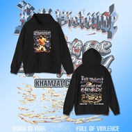 Hamzat Chimayev Hoodie Wins UFC 319 Cotton Comfortable To Wear Round Neck Not Faded Printed Pattern 