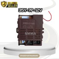 SMA5 || Receiver + Remote Control J5YHB-7P-12V (modul PCB) mobil mainan akiplikoPMBUnikid