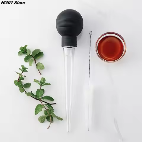 Cooking Kitchen Chicken Turkey Poultry BBQ Food Flavour Baster Syringe Tube Pump Cooking Chicken Tur