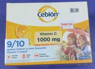 Cebion Vitamin C 1000mg effervescent ( 8 x 10's )