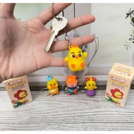 GANTUNGAN Upset Duck Keychain Upset Duck Duck KeychainBLIND BOX Cute Unique Keychain