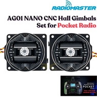 RadioMaster Pocket Radio AG01 NANO CNC Hall Gimbals Set/ 2 Pcs TX157-AG01-Nano