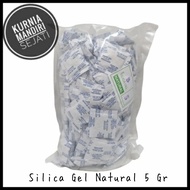 Silica Gel Natural Food Grade Desiccant Penyerab Kelembaban 1 kg