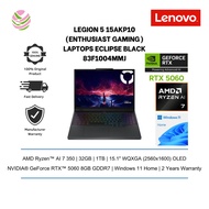 Lenovo Legion 5 15AKP10 83F1004MMJ 15.1" WQXGA 165Hz Gaming Laptop Eclipse Black (AI 7 350, 32GB, 1T