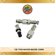 CB CONNECTOR GX12 CABLE WAYER WAYER CONNECTOR 7 PIN 12MM
