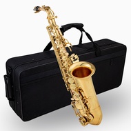 Hot Sale Electric Swimming Golden Drop e-Tuned Alto Saxophone Instrument Beginner Adult Test Grade S