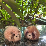 小浣熊造型韓國線菜瓜布