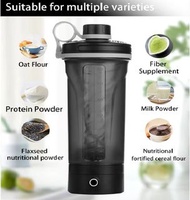 600毫升可拆卸自動攪拌混合瓶USB充電電池攪拌器搖搖杯  rteckp 600ml Detachable Automatic Self Stirring Mixing Bottles USB Rec