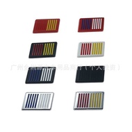 R RALLIART Labeling Suitable for Mitsubishi Wing God V5 Rhombus V6 Rhombus Modified Metal Car Logo