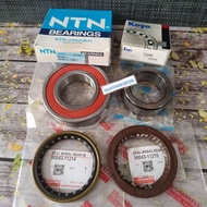 BEARING SET + REAR WHEEL SEAL TAFT HILINE 6208LLU + C045 (1 SET 1 WHEEL)