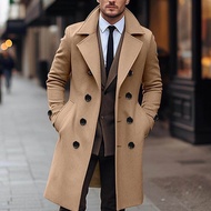 jaket jubah panjang pria long coat jaket pria fashion style terbaru