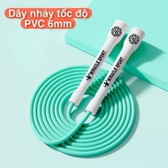 [Miracle Sport] 6mm Speed Jumping Rope - PVC Rope - Fitness Jumping Rope - Speed Rope[Gym]