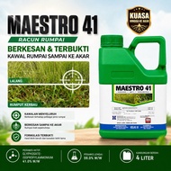 4L Maestro 41 Racun Rumput Racun Rumpai Racun Lalang Racun Serap Glyphosate 41.0% (KELAS III)