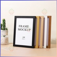 Wooden Photo Frame Puzzle Mounting Frame A3 A4 Simple Wall Hanging Picture Frame 4K 8K