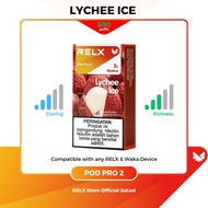 Ready JT RELX Pod Pro 2 - Lychee Ice (isi 1 Pod)