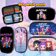 Huntrix Kpop KUROMI girl pencil case pencil pouch kotak pensel