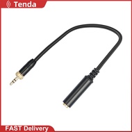 12inch/30cm 3.5mm To 1/4inch Adapter with Locking TRS 3.5mm To TRS 6.35mm Cable 1/8inch Stereo To 1/