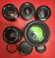Minolta Sigma 相機鏡頭組合