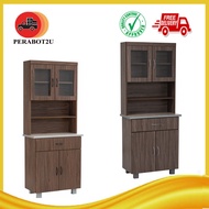 P2U Frey Kitchen Cabinet/ Kabinet Dapur/ Rak Dapur/ Almari Dapur/ Kitchen Organizer/ Multipurpose Kitchen Cabinet