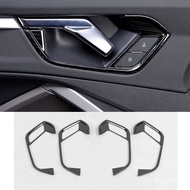 AUDI Q3 Suitable For 19-24 Styles Q3 Door Inner Handle Net Sticker Q3 Modified Interior Decoration S