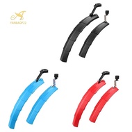 Telescopic Folding Bicycle Fender Set with Taillight MTB Mudguard Bicycle Front Rear Fender for Road Bike Mud Guard