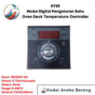 K725 Module Modul Digital Oven Deck Temperature Temperatur Suhu Controller Control Kontroller Kontro