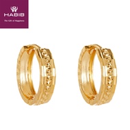 HABIB Oro Italia Jacie Gold Earring, 916 Gold