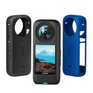 【WVH】- Protective Case for Insta 360 X3 Camera Silicone Case for Insta 360 One X3 Protective Sleeve Panoramic Camera