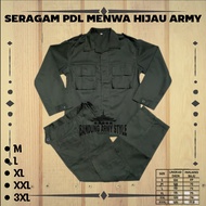 SERAGAM MENWA/seragam pdl hijau menwa/Seragam menwa pdl / Seragam menwa lengkap /menwa baju seragam 