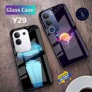 Softcase Glass For VIVO Y29 (4G) & VIVO Y29 (5G) - Case Handphone For VIVO Y29 (4G) & VIVO Y29 (5G) 