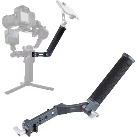 Sling Handle for DJI Adjustable Sling Handgrip Extension with NATO Clamp Cold Shoe Mount, Ergonomic 