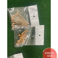 Wooden Tee, Bamboo Wooden Golf Tee 42mm and 83mm – Durable, Bamboo Golf Tee.