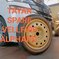 VELLFIRE ALPHARD HARRIER ESTIMA VOXY CAMRY Tayar Tyre Spare