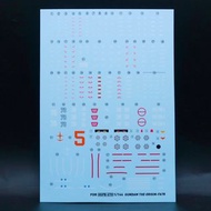 請睇info：HG GTO Full armor gundam decal 全武裝高達水貼