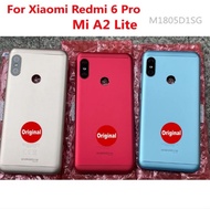 Backdoor Xiaomi Casing Cover back Mi a2 lite Compatible (Iron]