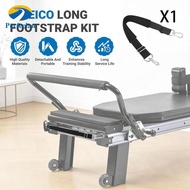 Perfeclan Pilates Foot Strap, Improve Flexibility Gymnastics Adjustable Home Exercise Belt, Reformer