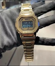 Casio G-Shock 金色金屬手錶