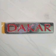 DAKAR Writing Emblem