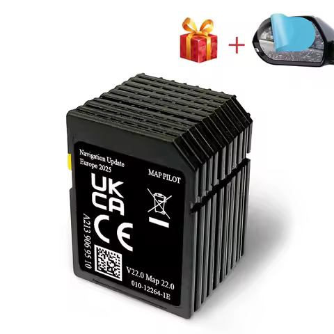 New V22 for Mercedes GLC C E V X-Class Car Garmin EU Map Sat Nav SD Card A2139069110 NTG5 Full 2026