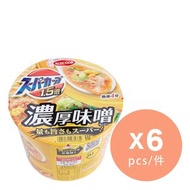 [日本直送] 豚香味噌湯碗麵 x6 #平行進口