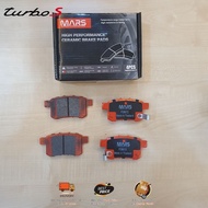 MARS HONDA ACCORD TAO (2007-2012) (REAR) BRAKE PAD 1 SET (P28072)