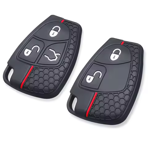 3 Button Car Key Case Cover for Mercedes Benz C B E Class W203 W211 W204 W202 W210 W208 YU BN CLS CL