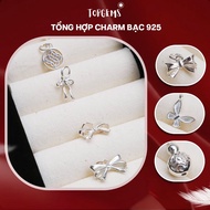 TOPGEMS 925 Silver Charm Collection, High Quality 925 Silver Bracelet Charm Accessories