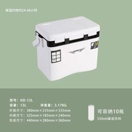 全城熱賣 - 多功能競技釣魚箱釣箱臺釣箱魚箱垂釣箱漁具用品保溫箱釣椅13L天窗海釣有瑕疵顏色隨機