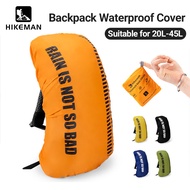 HIKEMAN 20L-45L Backpack Waterproof Cover Rainproof Dust Cover