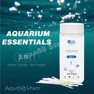 Yee Aquarium 7in1 / 9in1 Water Quality Test Kit Bottle Test Strip 50pcs PH Ammonia Nitrite Nitrate C
