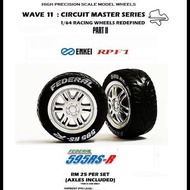 Hot Wheels Rubber Tyre Enkei RPF1 CM Circuit Master Series